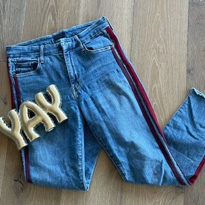 MOTHER The Looker Ankle Fray Jeans